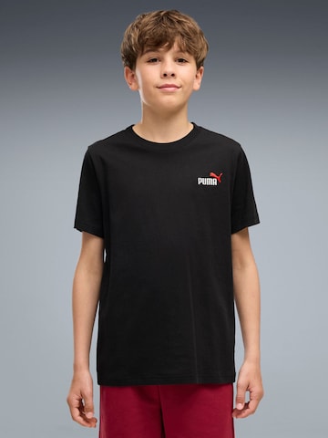 Maglietta 'Puma Ess 2 Color Small No. 1 Logo Tee B' di PUMA in nero