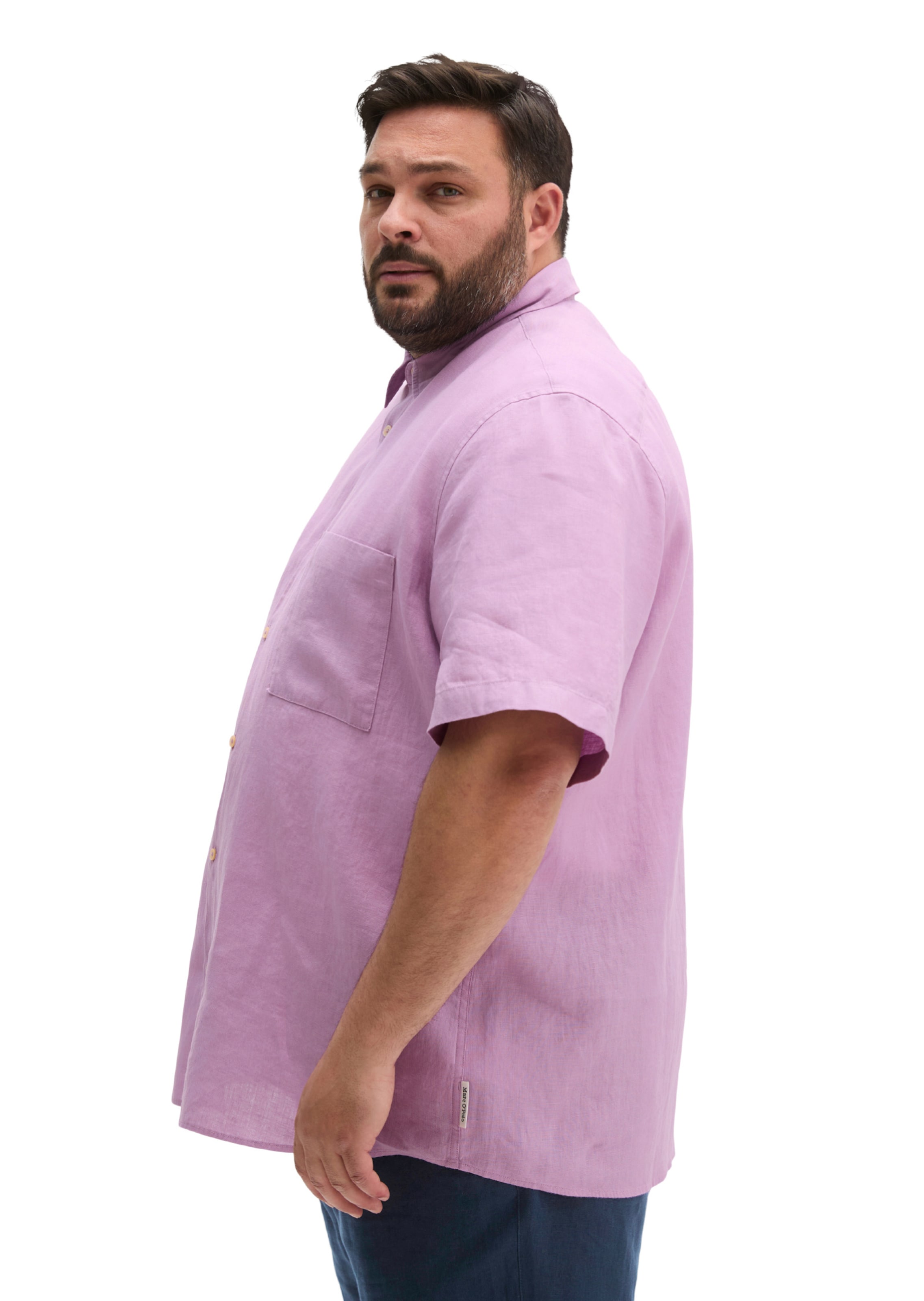 Marc O'Polo Regular Fit Hemd in Lila