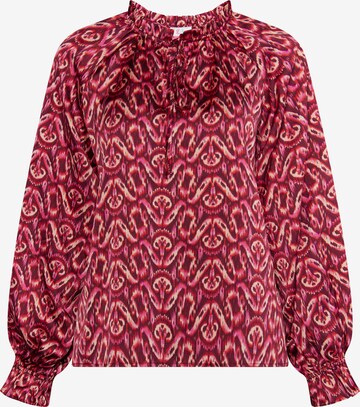 IZIA Blouse in Roze: voorkant