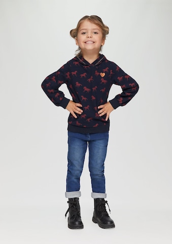 s.Oliver Sweatshirt in Blue