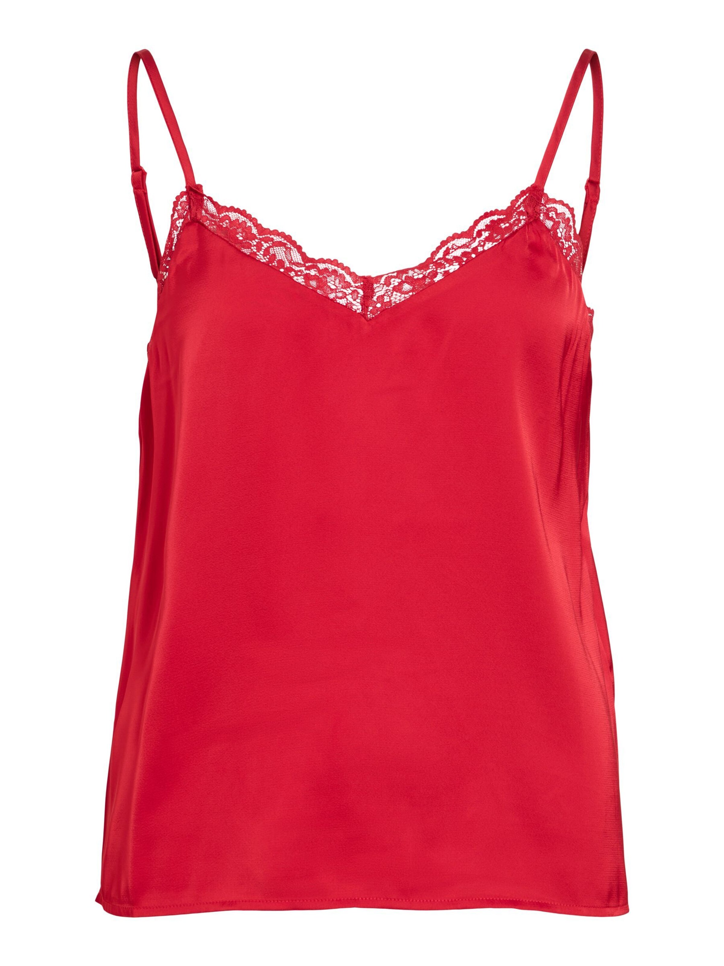 VILA Top 'VIEnna Ravenna' in M in Blood red, Item view