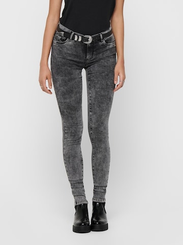 Only Petite Skinny Jeans 'RAIN' in Grau: predná strana