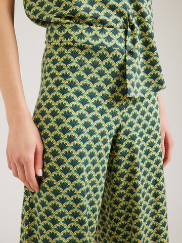King Louie Wide Leg Hose 'Sara' in Grün