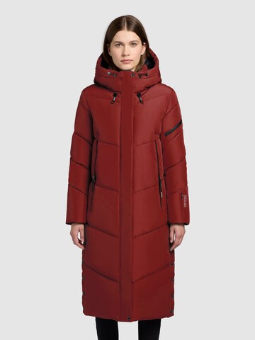 khujo Winter Coat 'Sonje6' in Red: front