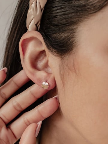 Hey Happiness - Pendientes 'Seaside Whisper' en oro