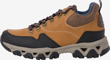 s.Oliver Athletic Lace-Up Shoes in Brown