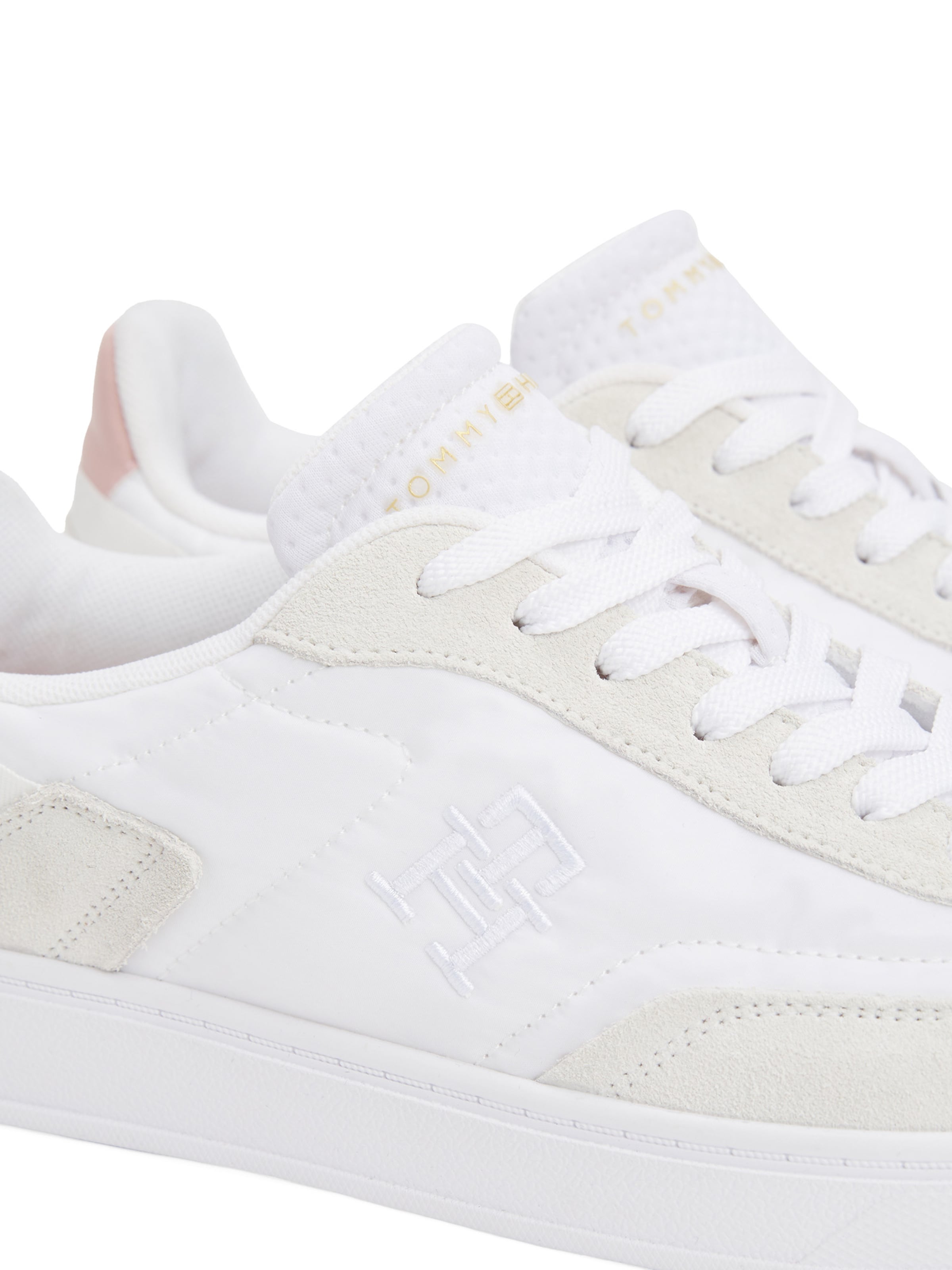 Baskets basses 'HERITAGE' TOMMY HILFIGER en blanc