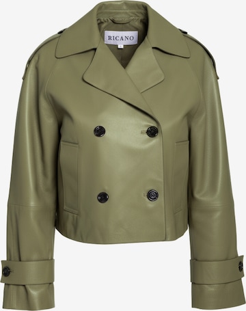 Veste mi-saison 'Yvette' RICANO en vert : devant