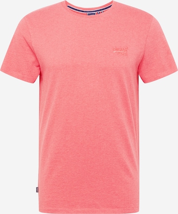 Superdry Tričko - ružová: predná strana