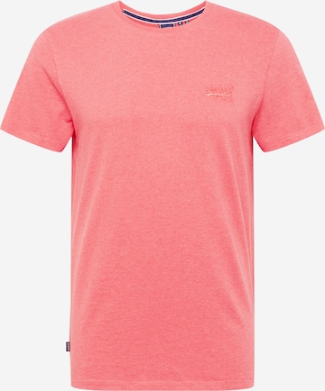 Superdry Shirt in Roze: voorkant