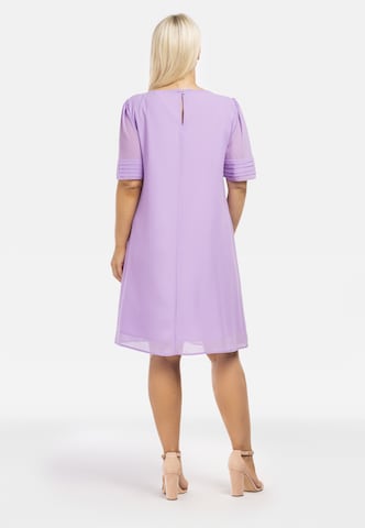 Karko Cocktail Dress ' NILA ' in Purple