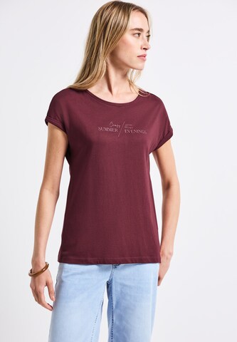 STREET ONE Shirt in Red: front