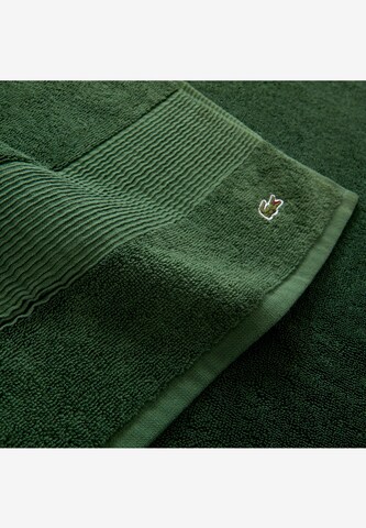 LACOSTE Towel 'LE CROCO' in Green