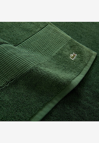 LACOSTE Shower Towel 'L LE CROCO' in Green