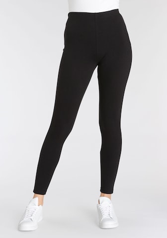 H.I.S Skinny Leggings in Black: front