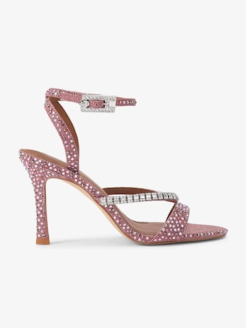 Kurt Geiger - Sandália em rosa: frente