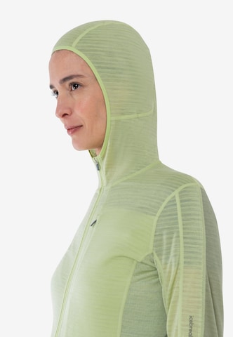 ICEBREAKER Athletic fleece jacket 'Realfleece Descender' in Green