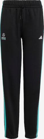 Regular Pantalon de sport 'Mercedes-AMG Petronas Formula 1 Team DNA' ADIDAS PERFORMANCE en noir : devant