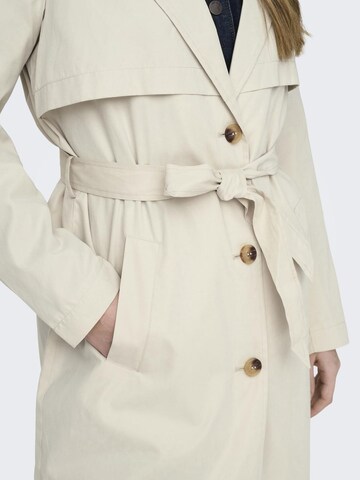 JDY Between-Seasons Coat in Beige