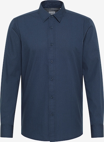 MUSTANG Button Up Shirt in Blue: front