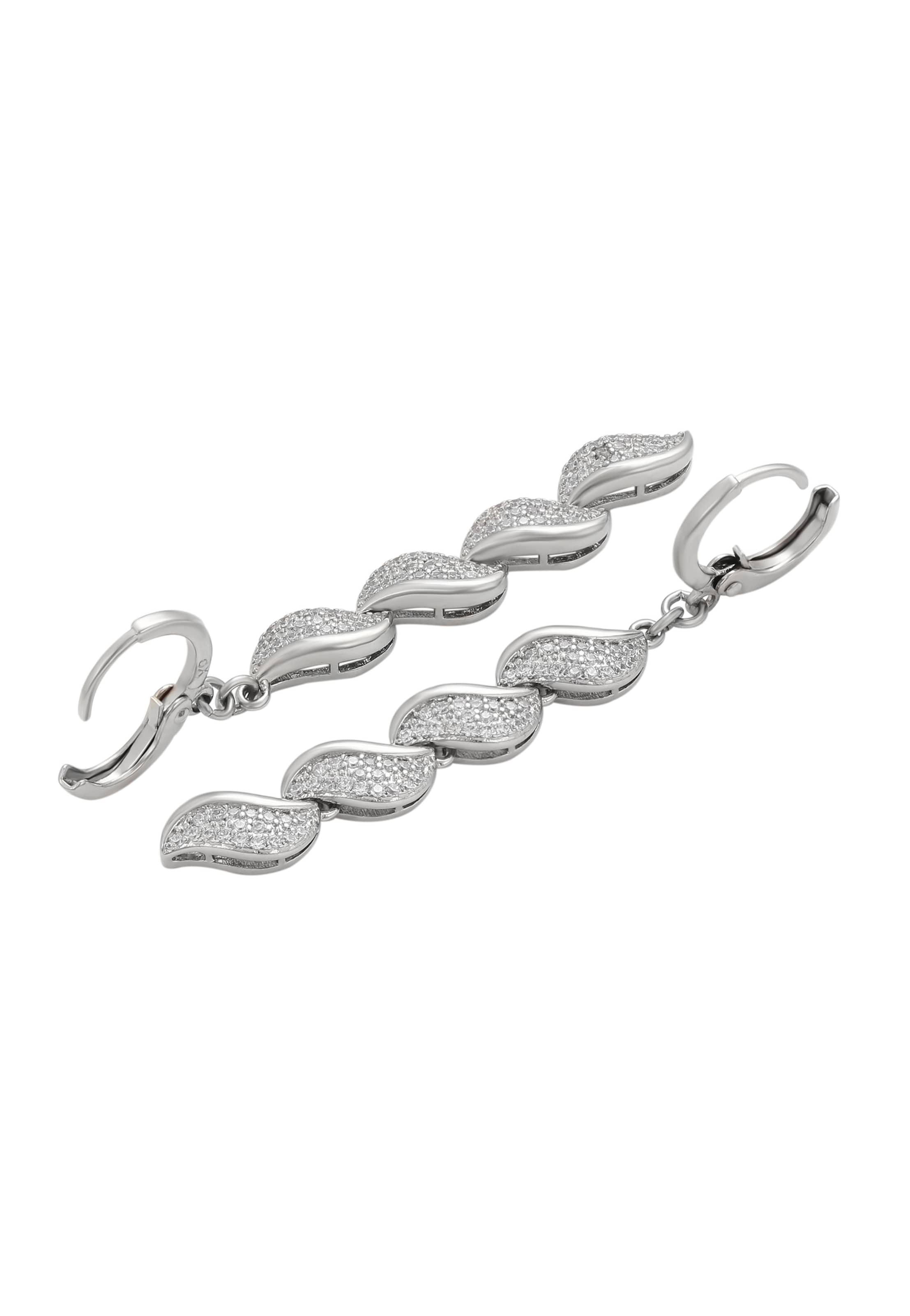 faina Earrings in Silver