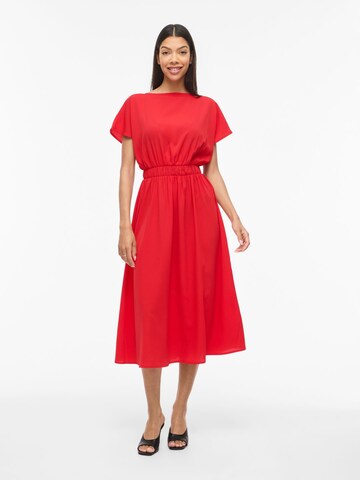 VILA Kleid 'VIMathilde' in Rot: Vorderseite