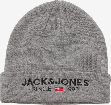 pilka JACK & JONES Megzta kepurė 'ARCHIE': priekis