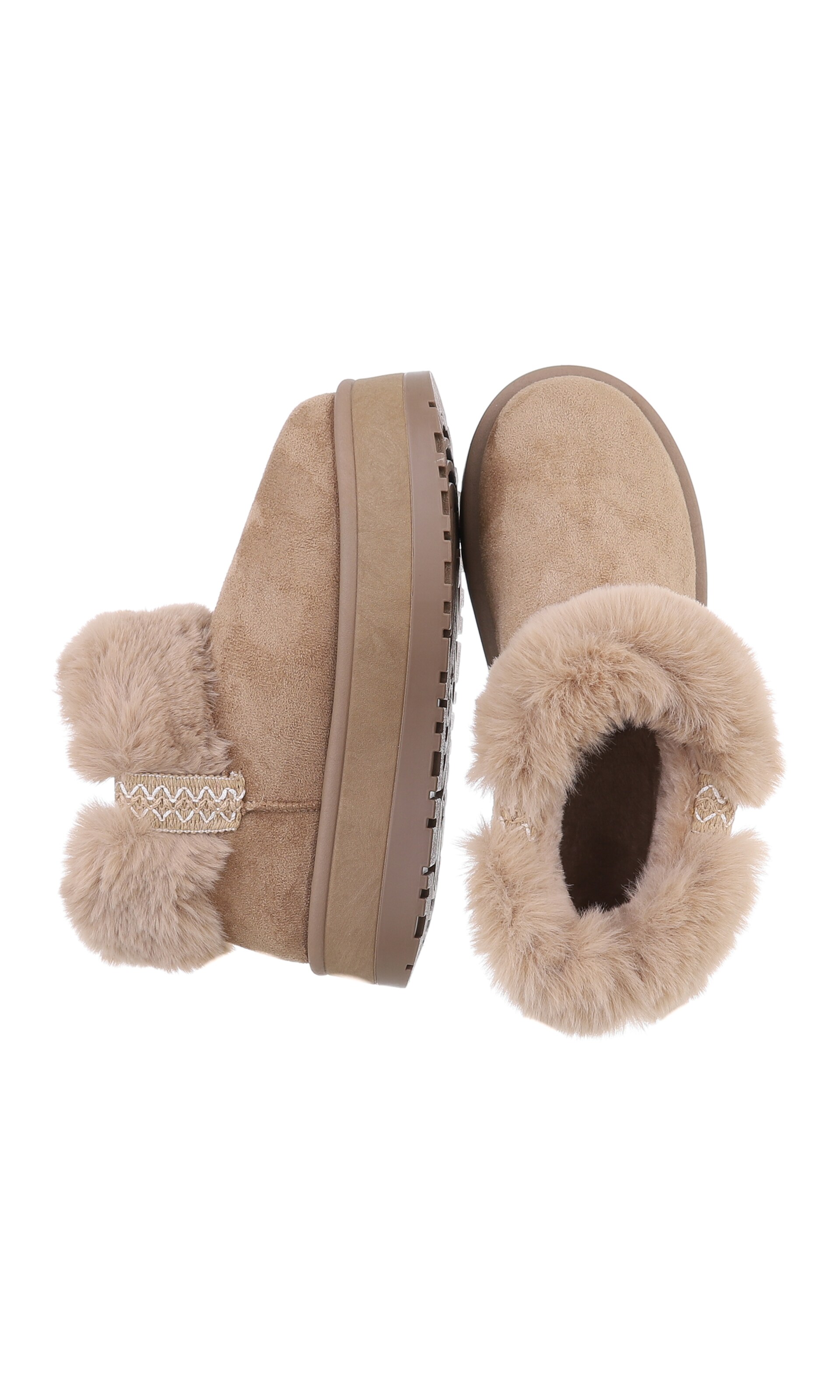 Ital-Design Snow Boots in Brown