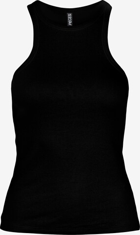 PIECES Top 'Taya' in Black: front