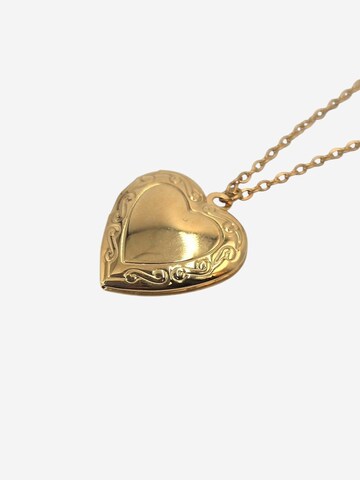 Lakris Jewelry Kæde 'LILLIAN LOCKET' i guld