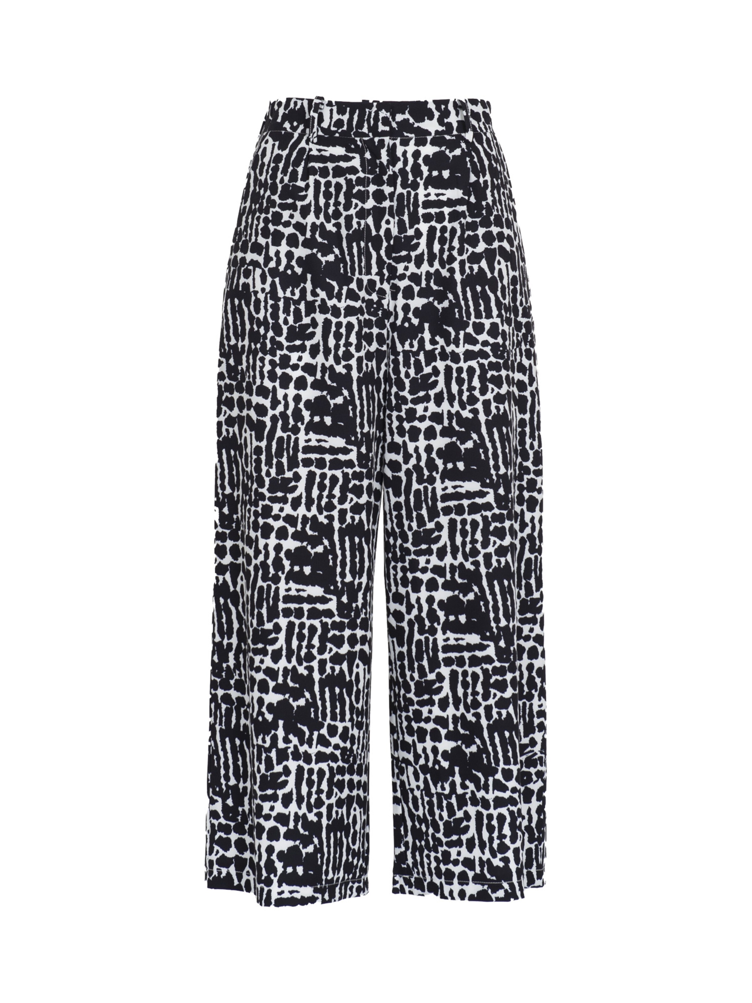 Influencer Свободный крой Штаны в Черный: спереди