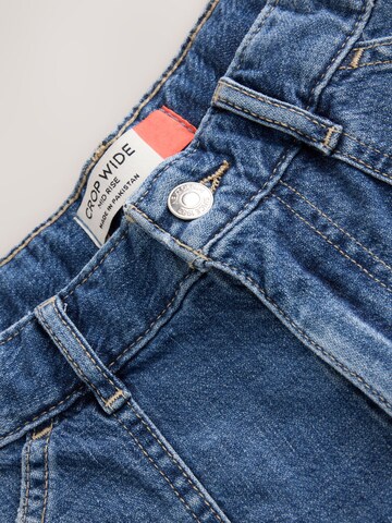 Next - Pierna ancha Pantalón cargo en azul