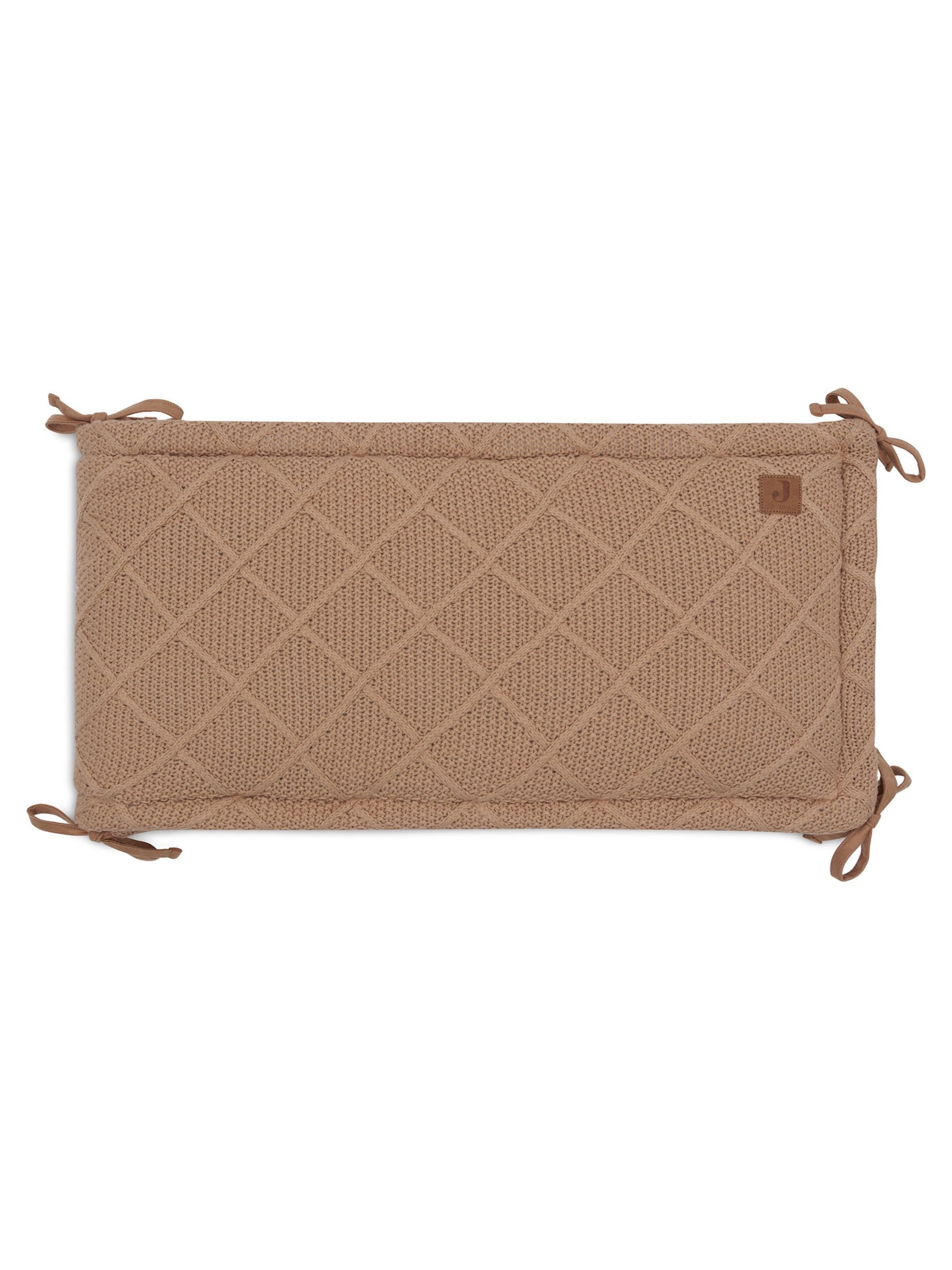 Jollein Bed Sheet in Brown: front