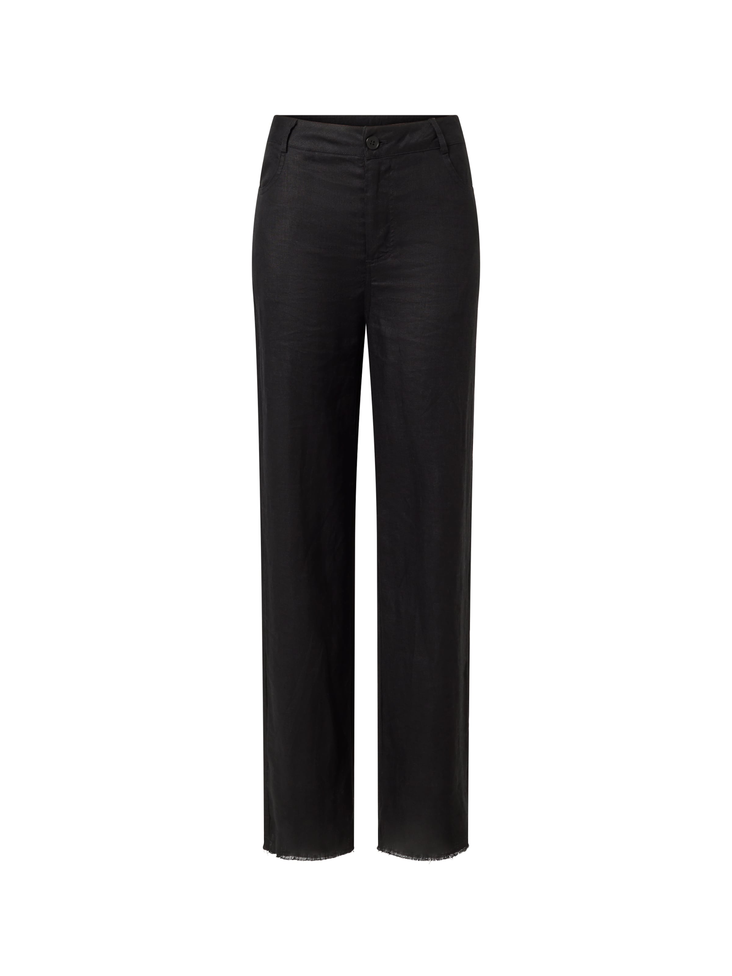 Regular Pantalon CASH-MERE.CH en noir : devant