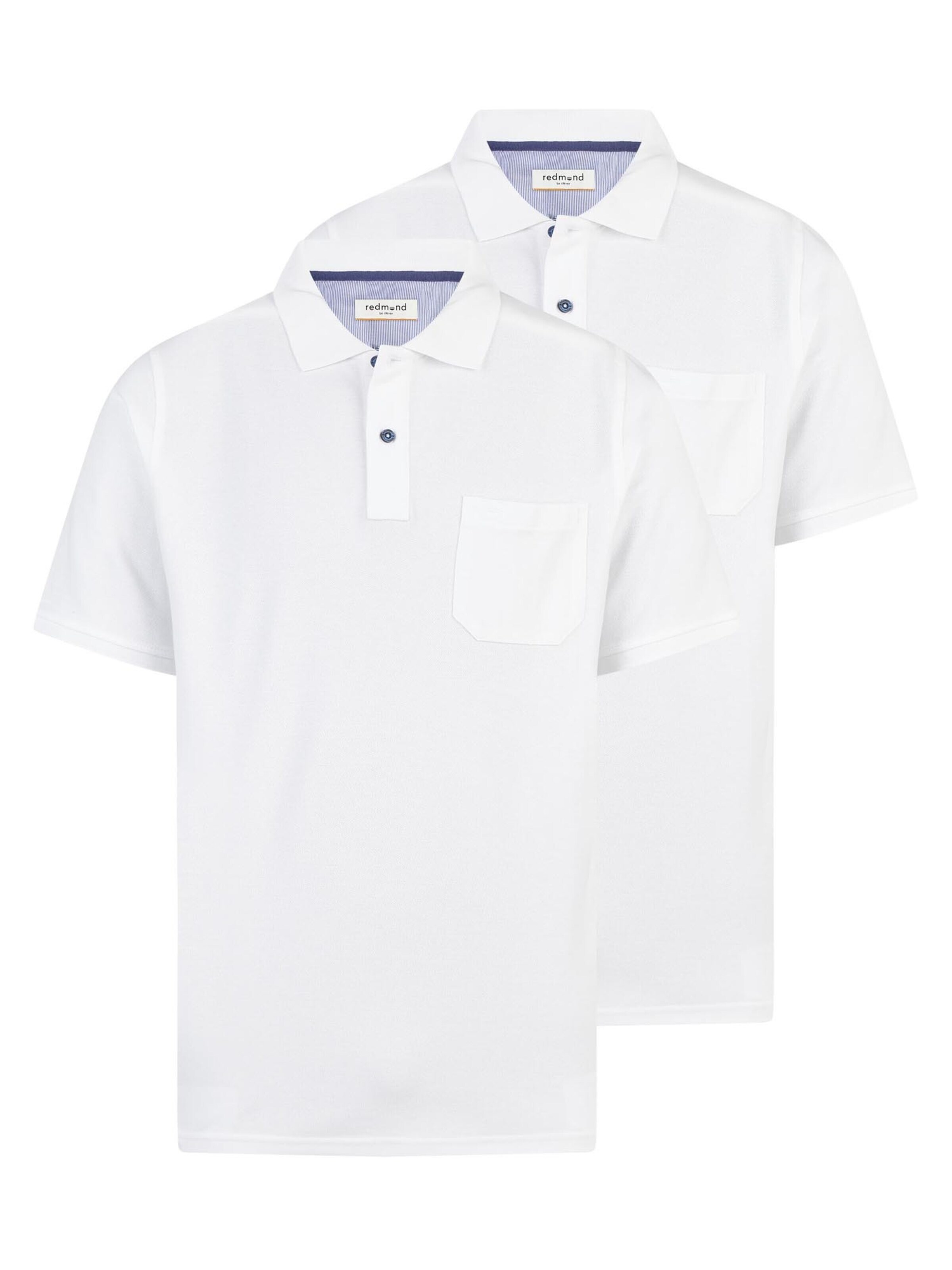 redmond Shirt 'Basic' in White: front