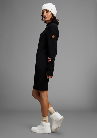 KangaROOS Knitted dress in Black