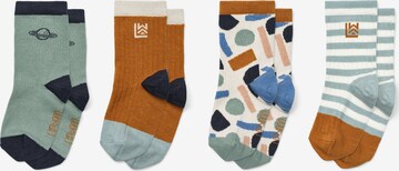 Chaussettes 'Silas' Liewood en marron : devant