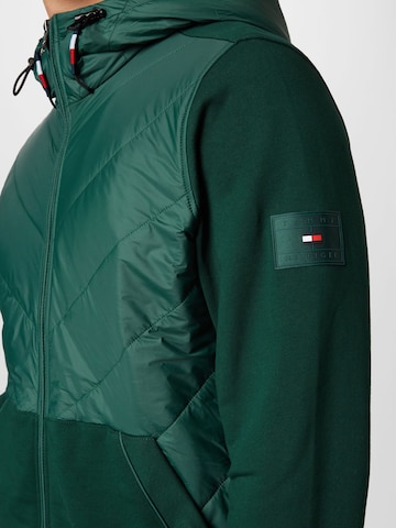 TOMMY HILFIGER Sweatvest in Groen