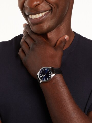 Lucardi Analog watch 'Klassisch' in Blue: front