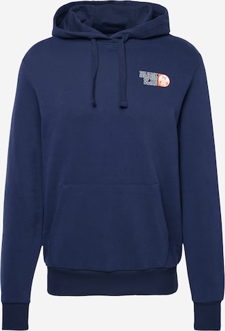 North Sails Sweatshirt in Blauw: voorkant