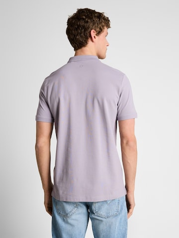 TOM TAILOR DENIM Poloshirt in Lila