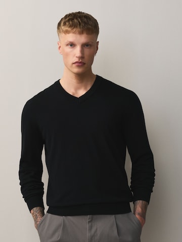 Pull-over 'Rich' Next en noir : devant