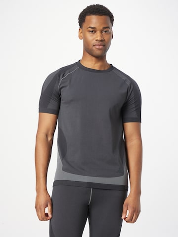 ADIDAS PERFORMANCE Sportshirt 'Prime' in Schwarz: predná strana