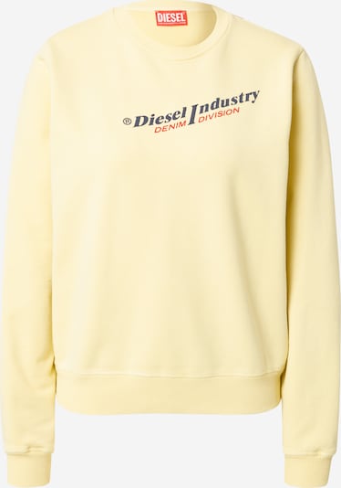 DIESEL Sweatshirt 'F-REGGY-IND' in navy / schilf / rostrot, Produktansicht