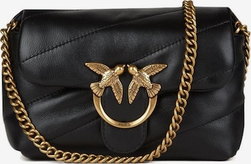 PINKO - Bolso de hombro 'LOVE BABY' en negro: frente