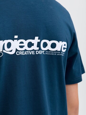 Jack & Jones Junior Shirts 'Union Back' i blå
