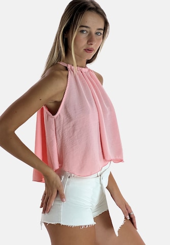 Camicia da donna di Elara in rosa