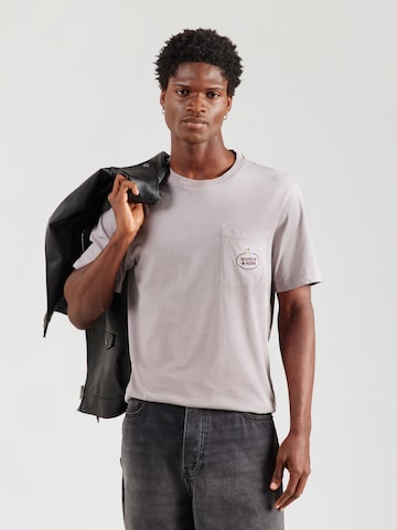 SCOTCH & SODA Tričko - Sivá: predná strana