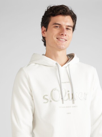 s.Oliver Sweatshirt i vit