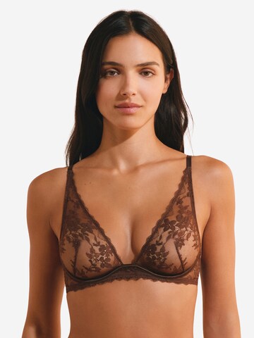 ETAM Triangel BH 'Heritage' in Bruin: voorkant